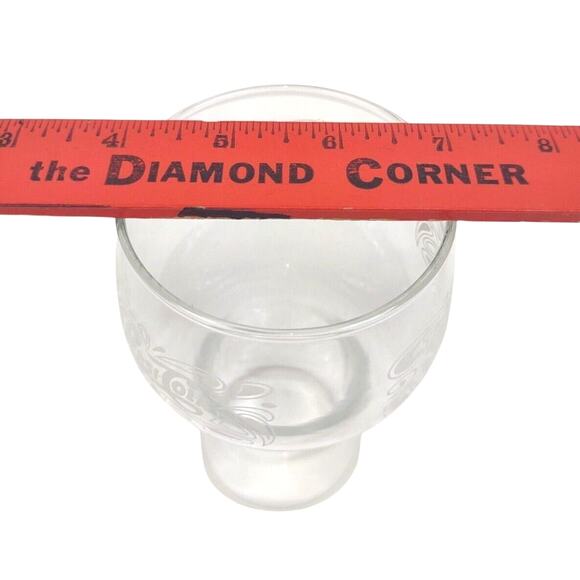 Vintage Pepsi Cola 1970’s Pedestal Drinking Glass White Lettering - 16 oz - Picture 5 of 7